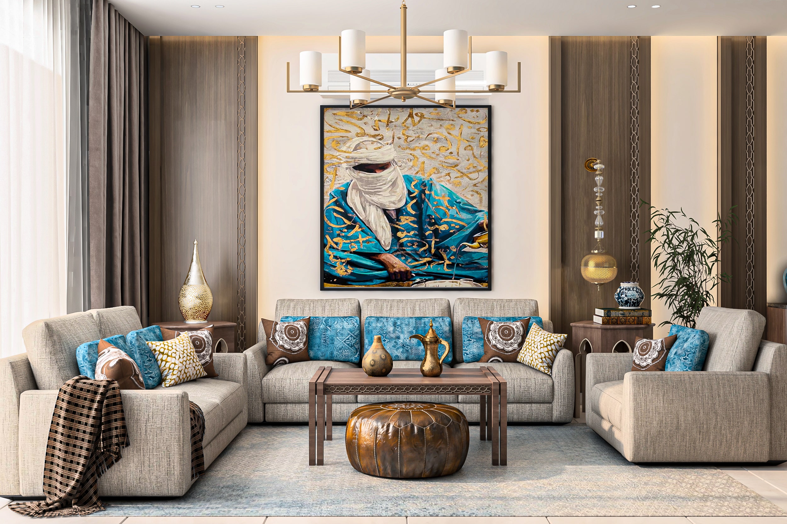 فخم ريـسبشن مودرن في سوديك ايست – Luxury modern reception in SODIC East